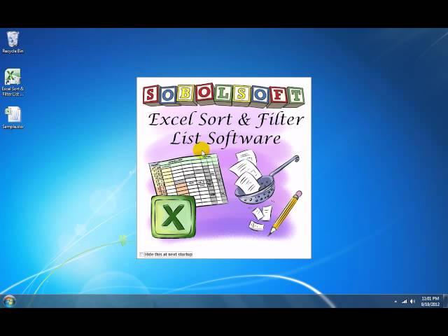 How To Use Excel Sort & Filter List Software