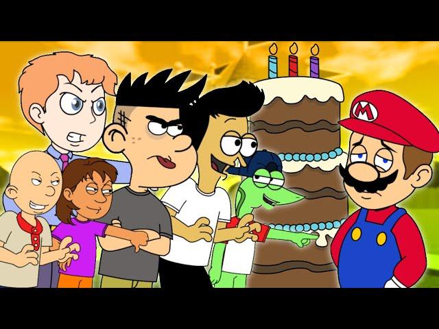 The Troublemakers Humiliate Mario at his Birthday Party/Grounded