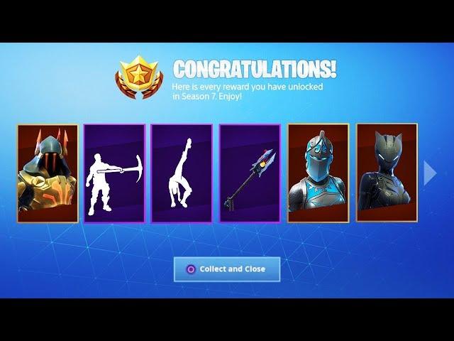 ALL Season 7 REWARDS in Fortnite...