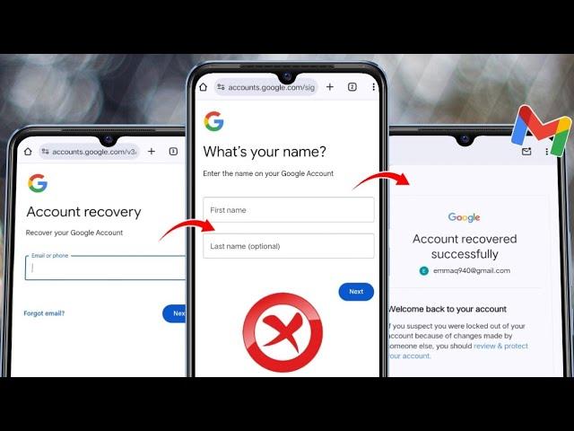 How to Recover Gmail Account Without First Name and Last Name 2024 | Google Account Recovery 2024