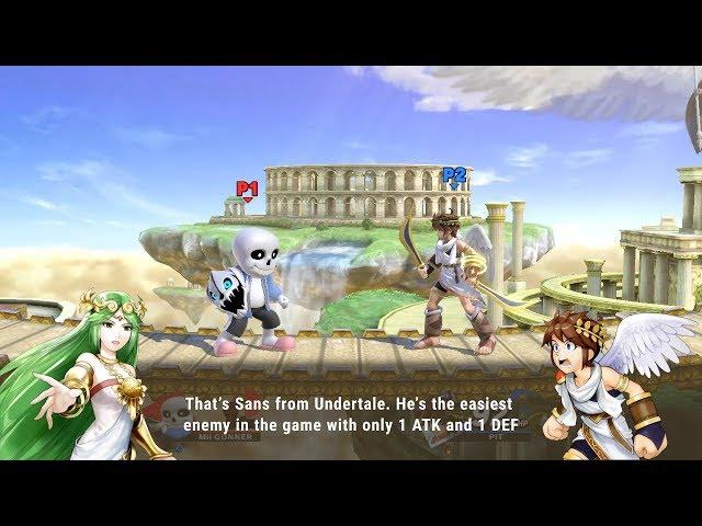 Palutena's Guidance - Sans (fan made) [Super Smash Bros. Ultimate]