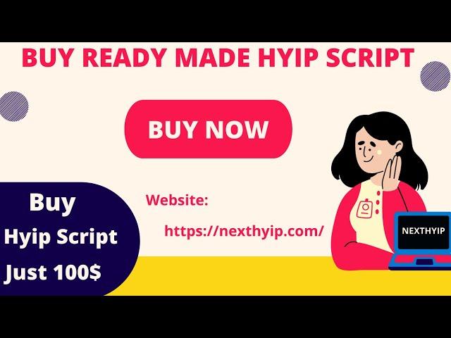 Best HYIP Script To Buy From Next Hyip