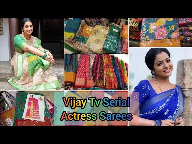 SRI Veeras Creations | New Arrival Sarees | Kolam Sarees | Vijay Tv Serial Sarees Collection