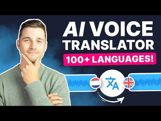 AI Voice Translator | ONE-Click Translate Audio of Video with AI 