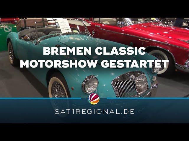 Bremen Classic Motorshow: Oldtimer-Messe gestartet