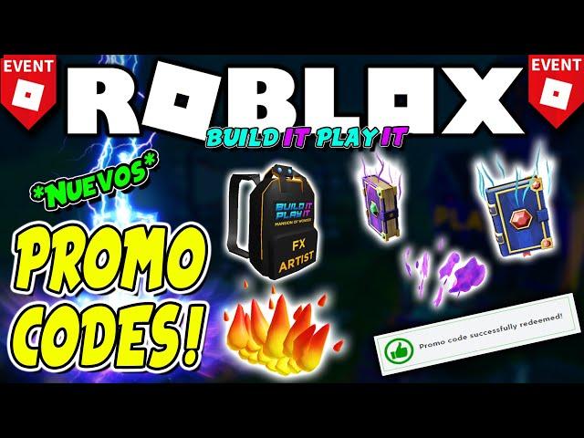  Consigue GRATIS 4 PROMOCODES de ROBLOX Nuevos!  (Evento MANSION WONDER Junio 2021)