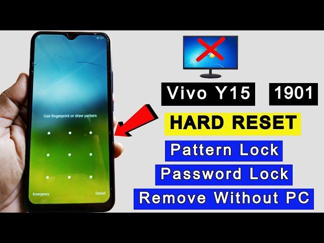 Vivo Y15 Pattern Lock Remove | Vivo Y15 Hard Reset | Vivo Y15 Ka Lock Kaise Tode Without PC 2022