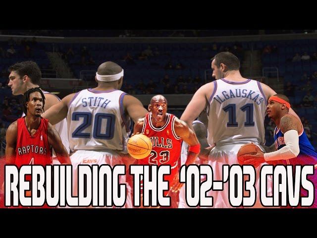 NBA 2K16 MY LEAGUE: REBUILDING THE '02-'03 CAVS - MICHAEL JORDAN? BEST DRAFT CLASS?