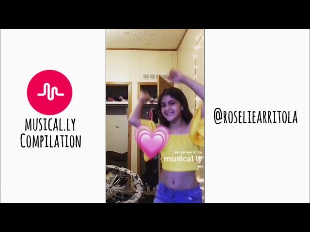 Roselie Arritola belly dance musical.ly compilation