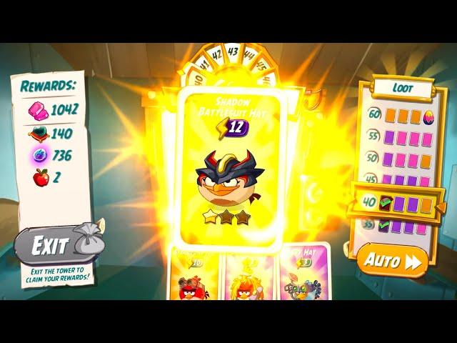 TOWER OF FORTUNE egg level 60 completed ️ | sonic hat set | express ticket | angry birds 2 ab2 