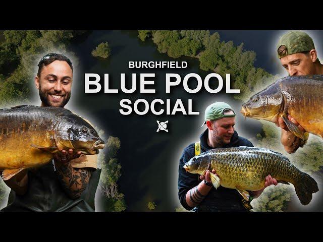 Carp Fishing Social at Burghfield Blue Pool- CC Moore In Session