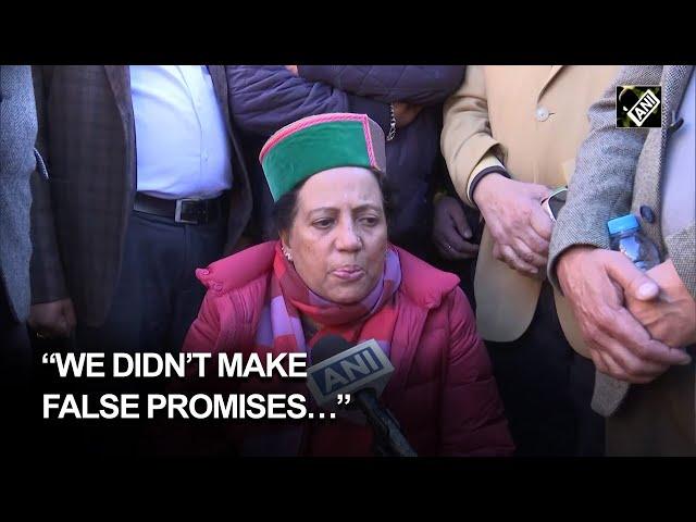 “We didn’t make false promises…” says Congress’ Pratibha as party bags victory in HP Polls