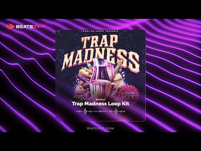 Royalty Free Hip Hop Loops Kit 2024 "Trap Madness" Loop Kit Trap Loops & Hip Hop Samples Pack