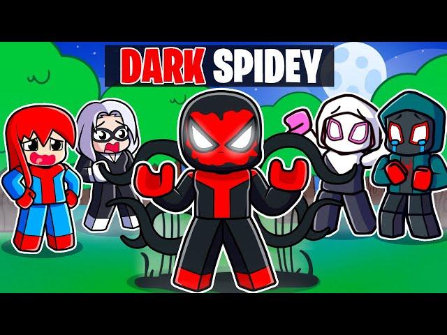 Spiderman Turns Into DARK SPIDERMAN In Roblox....