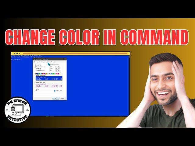 How to Change Color in Command Prompt on Windows | Elevate Your Coding Experience