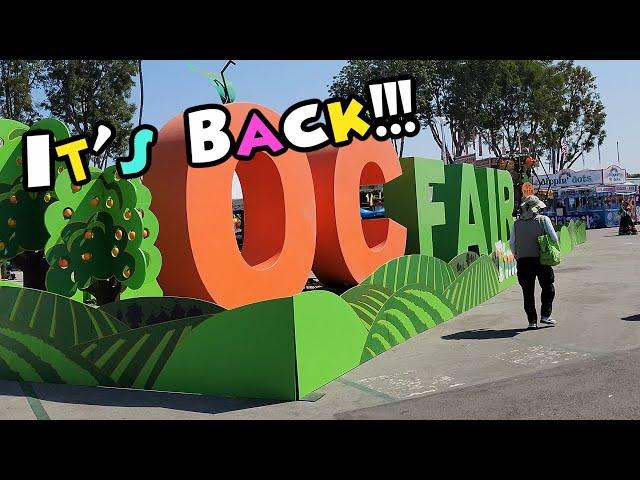 The OC Fair is back in 2021! Time For Fun Food Rides Games Animals and More!