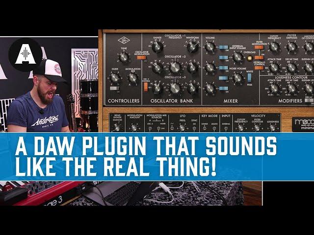 Universal Audio LUNA Minimoog - The World's Most Iconic Synth Now In Plugin Form!