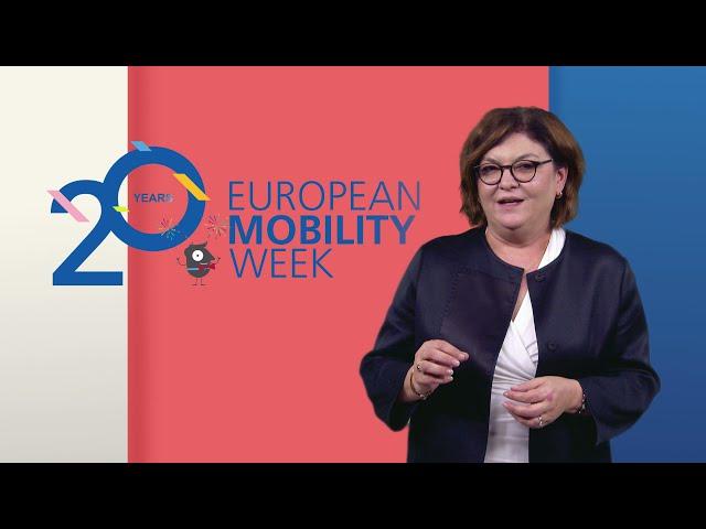 Video message by Commissioner Adina Vălean for EUROPEAN MOBILITY WEEK 2021