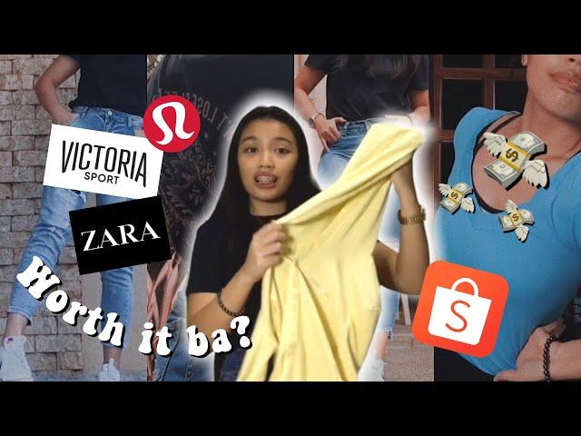 BUYING FROM SHOPEE LIVE: Try-on Haul and Review | Philippines