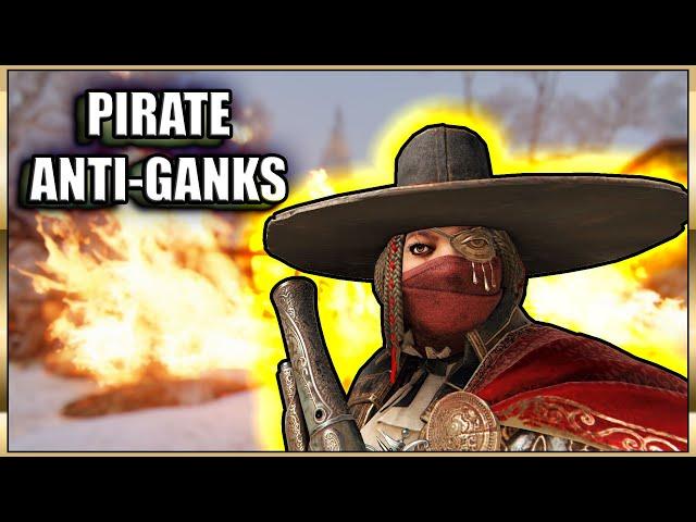 Pirate Anti-Ganks!  - Just flying over the Battlefield | #ForHonor