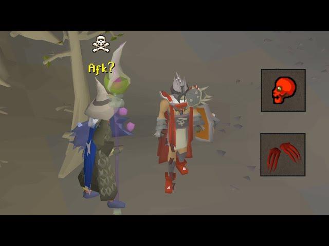 Pretending to AFK in the Wilderness (they attack = I PK them)