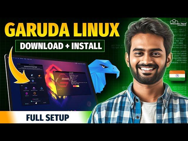 Garuda Linux - Download & Install!  (FREE) | Use Made in India Operating System (Full Setup)