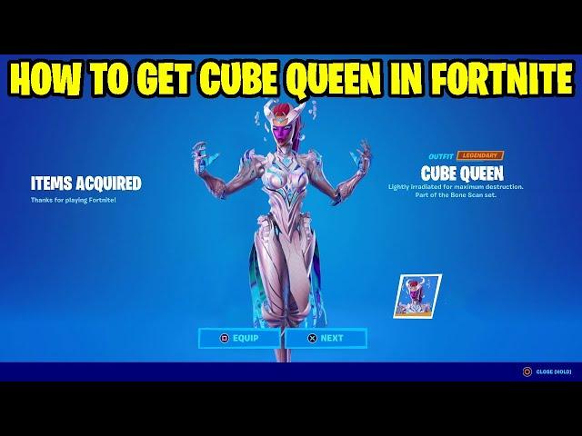HOW TO GET THE CUBE QUEEN IN FORTNITE!