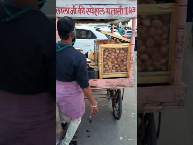 इतने बडे GOLGAPPE  10 ₹ के 3  #shorts #golgappa #panipuri