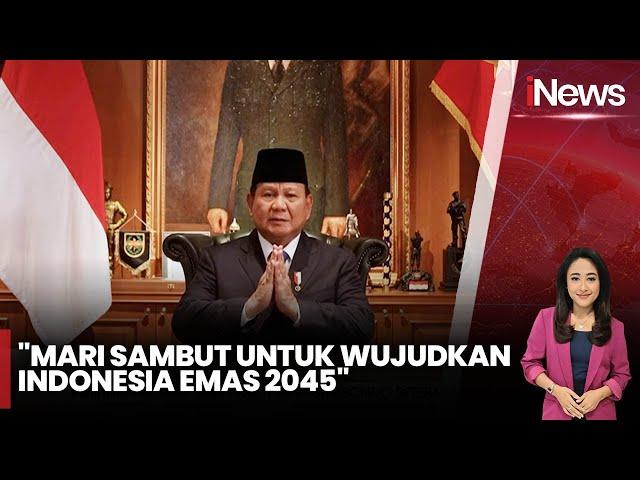 [FULL] Presiden Prabowo Ucapkan Selamat Natal dan Tahun Baru 2025 - iNews Room 25/12