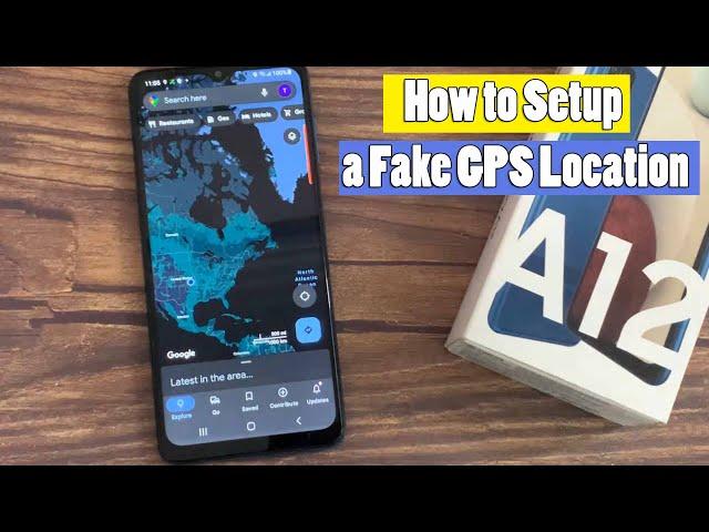 Samsung Galaxy A12: How to Setup a Fake GPS Location