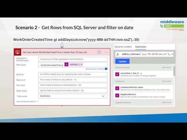 E56   OData Filtering with Microsoft Flow and Azure Logic Apps