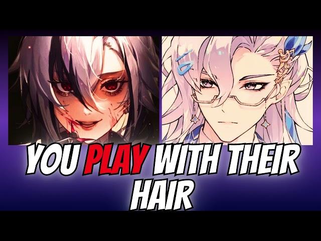 You play with their hair - Genshin Impact x listener asmr