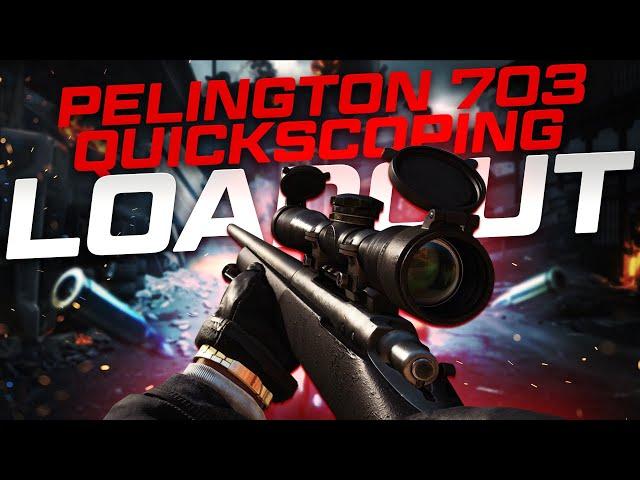 THE BEST QUICKSCOPING "PELINGTON 703" LOADOUT IN BLACK OPS COLD WAR (BEST CLASS SETUP)