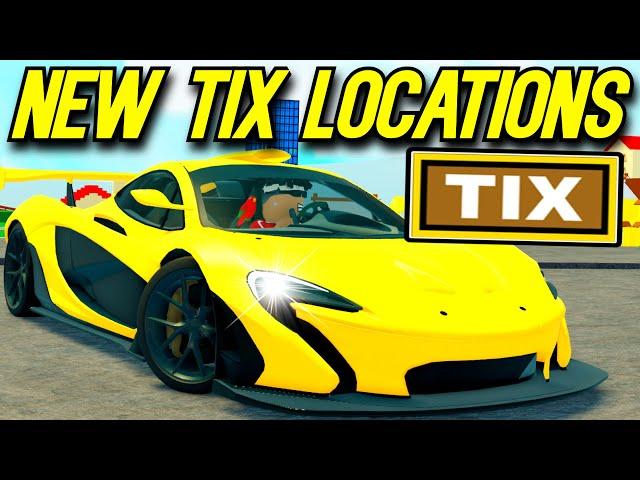 *FULL TUTORIAL* ON HOW TO GET TO ALL 10 TIX LOCATIONS IN THE NEW DRIVING EMPIRE EVENT!
