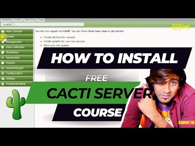 How to install Cacti  Server in windows #saaditelnetworks