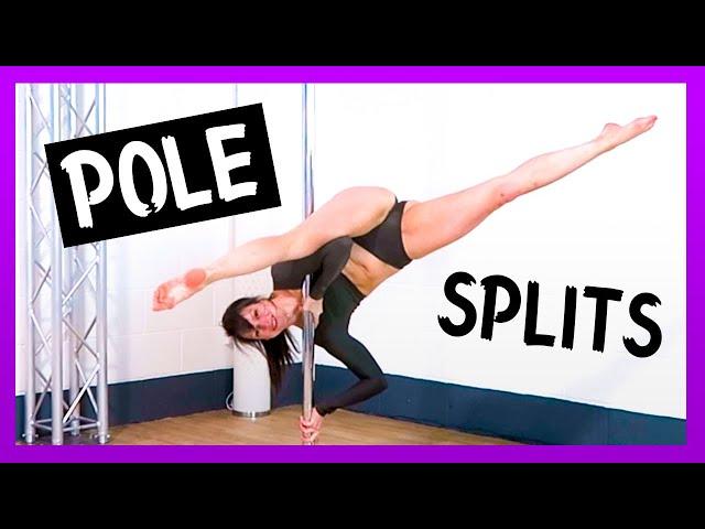 10 Low Pole Splits (POLE DANCE MOVES)