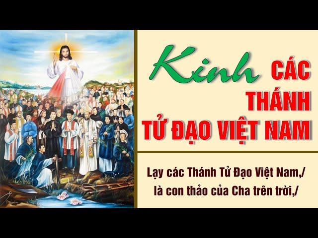 30. KINH CÁC THÁNH TỬ ĐẠO VIỆT NAM