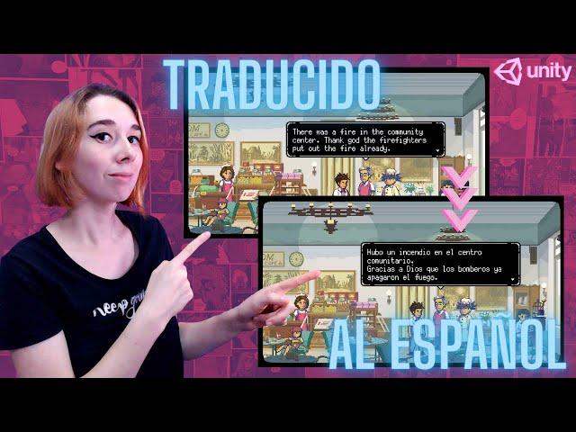 TRADUCIR al ESPAÑOL muchísimos JUEGOS en 5 MINUTOS  | Unity AutoTranslate