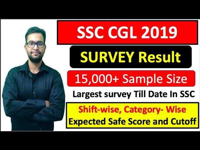 SSC CGL 2019 Expected Cutoff and Safe Score| All 18-shifts| Largest SSC CGL Analysis