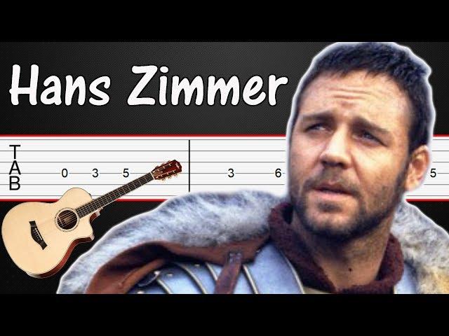 Gladiator Theme (Hans Zimmer) - Guitar Tabs, Guitar Tutorial, Guitar Lesson