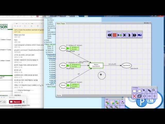 [CPN Tools] 06-1. Example of Guard