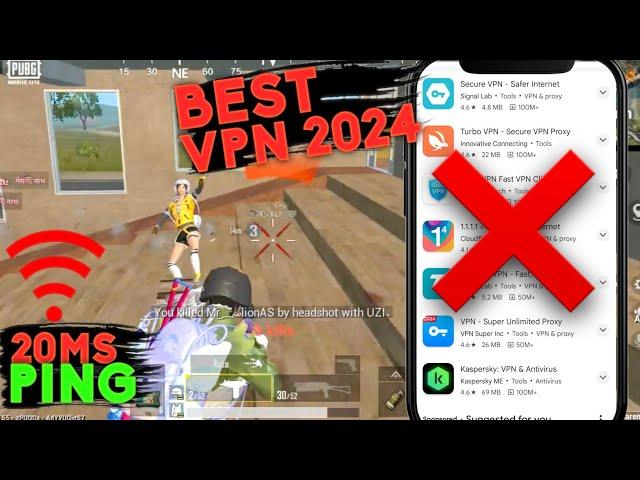 Best Vpn For Pubg lite 2024  20 Ms Ping Vpn I Best Vpn For Low Ping I Pubg lite 0.27.0