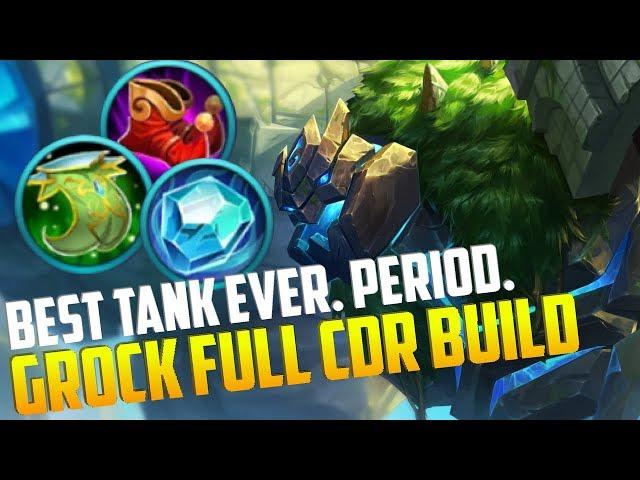 HE IS IMMUNE ALL THE TIME!!! MOBILE LEGENDS GROCK HILARIOUS GL RANKED GAMEPLAY