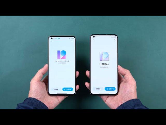 MIUI 12.5 VS MIUI 12 - SPEED COMPARISON