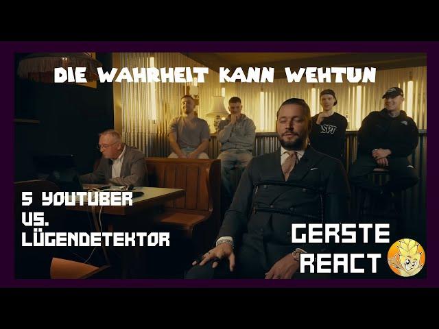 5 Youtuber vs. Lügendetekor von unsympathischtv REACTION mit Monte, Trymacs und Co.