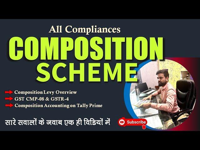 GST Composition Scheme - A Complete Guide | Composition Taxpayer Compliances | GSTR-4, GST CMP-08