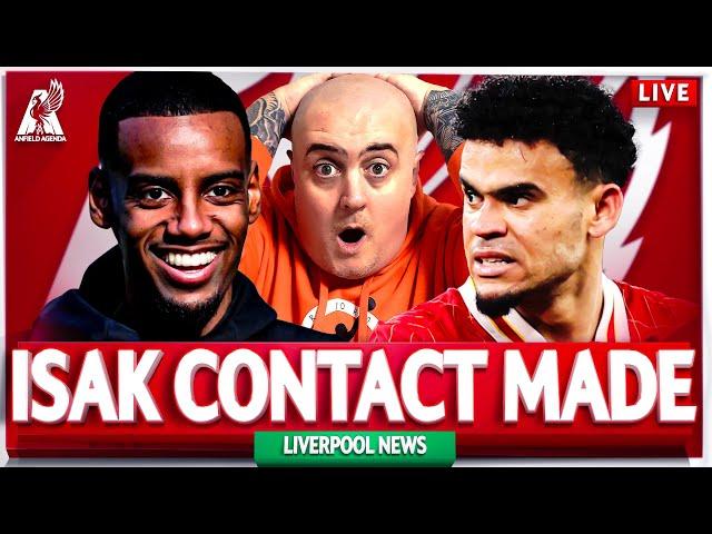 LIVERPOOL PREPARING SUMMER ISAK BID! + DIAZ TRANSFER BATTLE! Liverpool FC Latest News