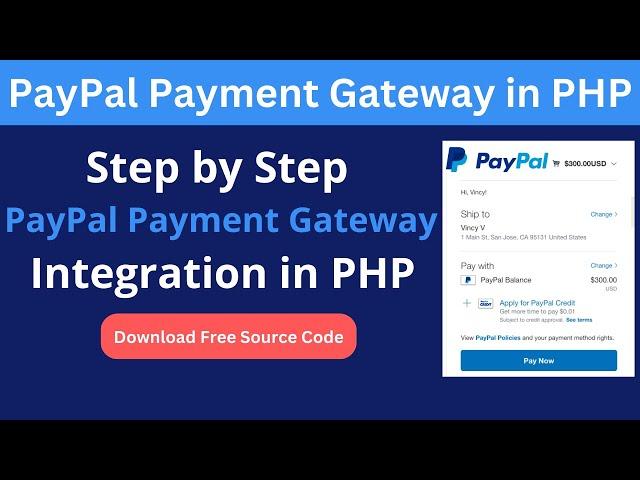 PayPal Payment Gateway Integration in PHP with Source Code | PayPal Payment Gateway Tutorial Hindi
