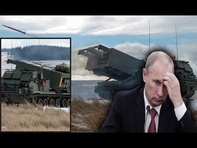 Putin's New Nightmare As Ukraine's Military Deploy Elite British Artillery M270 MLRS