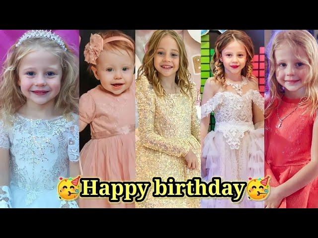 Like Nastya 1st to 9th birthday party 